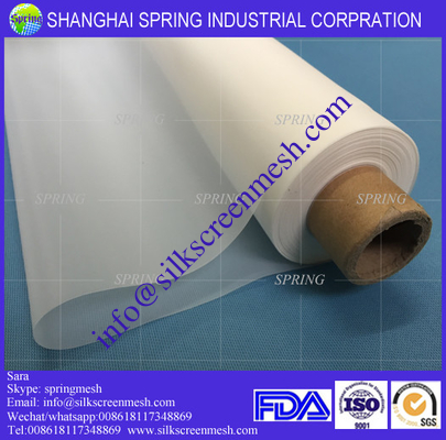 43T-80um(110mesh)white fine mesh screen/polyester materials/monofilament fabric/bolting cloth