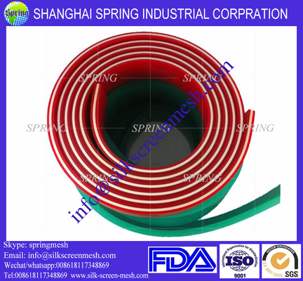 75/90/75A Triple layer durometer rubber squeegee for screen printing/Squeegee