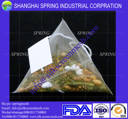 90 micron nylon or polyester tea bag filter mesh disc/filter bags