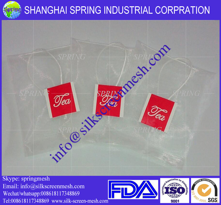 Nylon tea bag material, micron food grade tea bag nylon mesh/filter bags