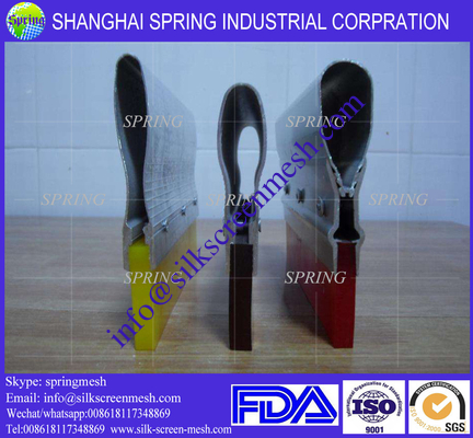 Best quality screen printing squeegee aluminum handle/screen printing squeegee aluminum handle