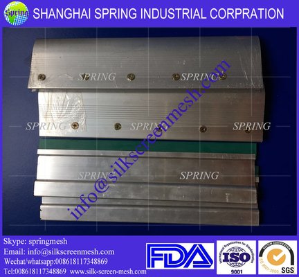 High quality China factory screen printing squeegee aluminum handle/screen printing squeegee aluminum handle