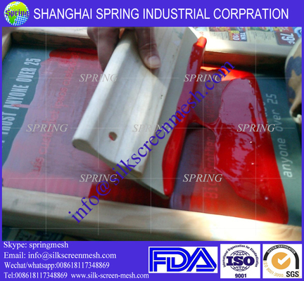 High quality China factory screen printing squeegee aluminum handle/screen printing squeegee aluminum handle