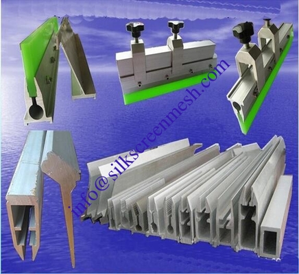 Manufacturer factory offer ISO screen printing materials of scoop coater, hinge, ink knife, aluminum squeegee handle