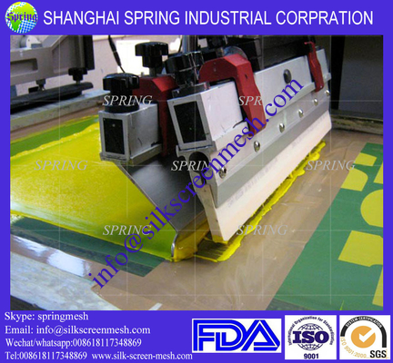 Manufacturer factory offer ISO screen printing materials of scoop coater, hinge, ink knife, aluminum squeegee handle