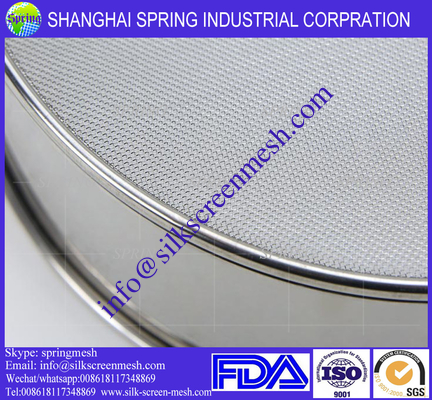 304 Stainless Steel Wire Flour Sieve Mesh/XX & XXX & GG Flour Mesh