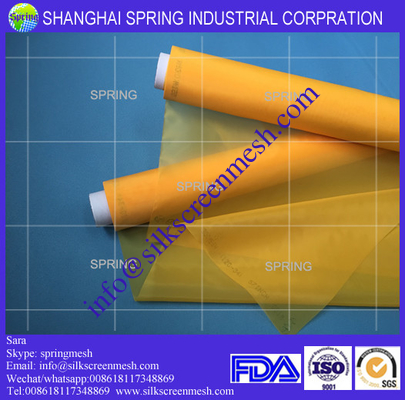 Low Elasticity Polyester Printing Fabric Rolls Range 0.1m-3.7m Free Samples Accepted For PCB