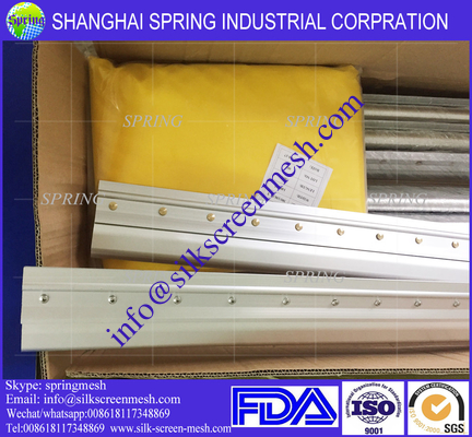 High quality China factory screen printing squeegee aluminum handle/screen printing squeegee aluminum handle