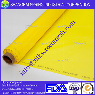 Medical Equipment Printing Material Mesh 300 mesh screen white & yellow color