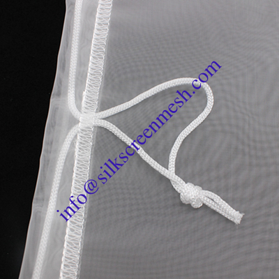 Plain Weave Nylon Filter Cloth Mesh / Nut Milk Filter Bag 80 Mesh Customized Shape