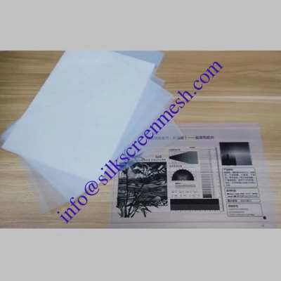 0.914*30m translucent waterproof plate-making film, screen printing, waterproof film, printed film