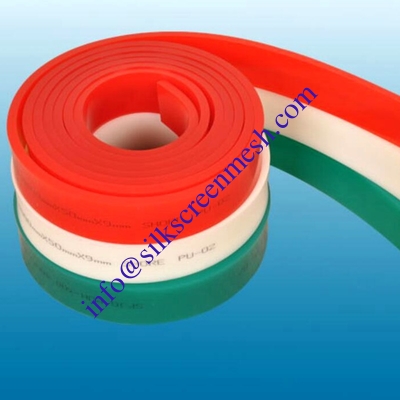 Squeegee 50*9*75 Degree Green Flat Scratch Resistant Solvent Ink Scraper Scraper Screen Printing Squeegee Strip