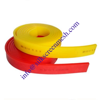 Squeegee 50*9*75 Degree Green Flat Scratch Resistant Solvent Ink Scraper Scraper Screen Printing Squeegee Strip