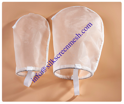 Food grade nylon filter bag, nut milk filter bag, 80 mesh nylon filter bag, medicine residue, tea gauze bag