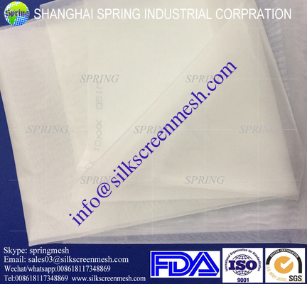 Factory offer 7T-180T polyester monofilament mesh bolting cloth White or yellow or black color available