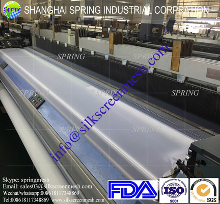 110 screen printing mesh from Shanghai China -- SPRING factory offer maximum width 146inch