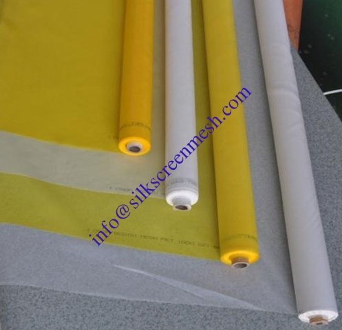 100% Poylester mesh screen printing mesh DPP61 Yellow/White/Orange/Black  boting cloth
