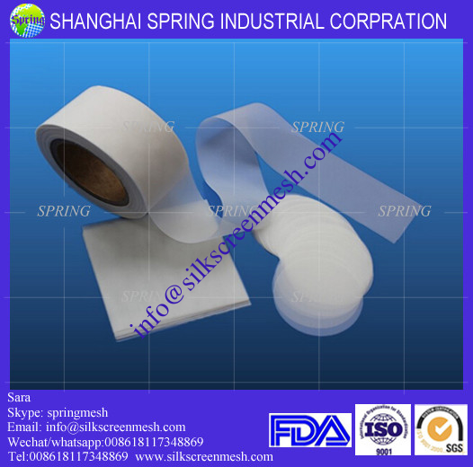 Nylon/polyester Filter Mesh Disc Round filter disc/filter mesh