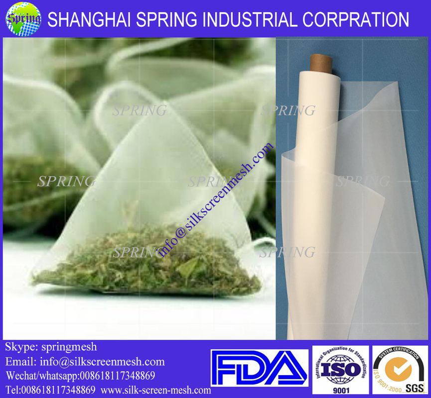Wholesale Empty Pyramid Nylon Tea Bag With String With Your Own Logo Printed/filter bags