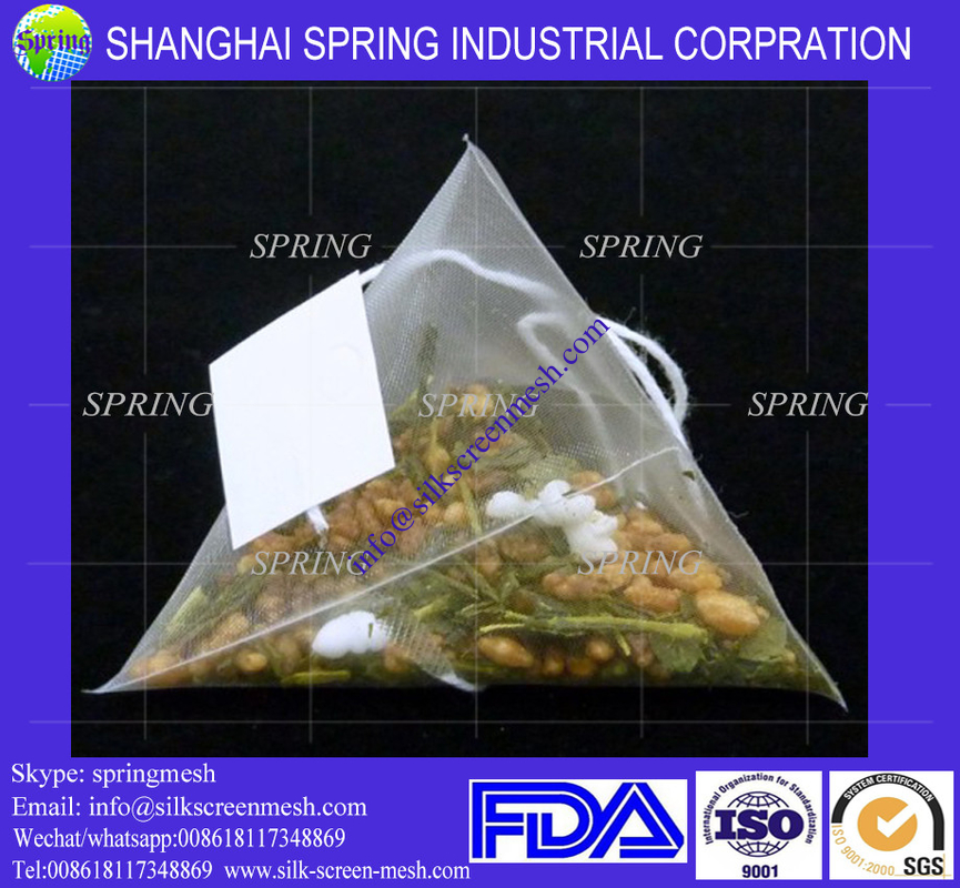 90 micron nylon or polyester tea bag filter mesh disc/filter bags