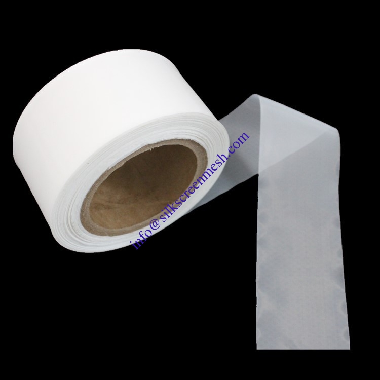 White Nylon Filter Mesh Fabric / Paint Filter Screen Cloth 80 100 Mesh