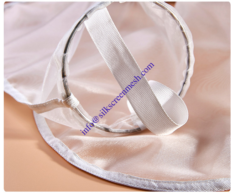 Food grade nylon filter bag, nut milk filter bag, 80 mesh nylon filter bag, medicine residue, tea gauze bag