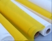 Polyester Screen Printing Mesh bolting cloth 100% poylester DPP120 yellow mesh supplier
