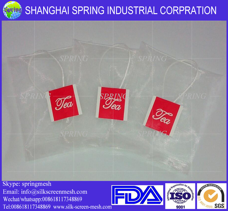 Nylon tea bag material, micron food grade tea bag nylon mesh/filter bags