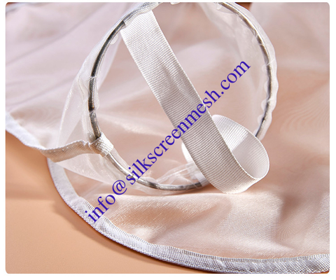 Food grade nylon filter bag, nut milk filter bag, 80 mesh nylon filter bag, medicine residue, tea gauze bag