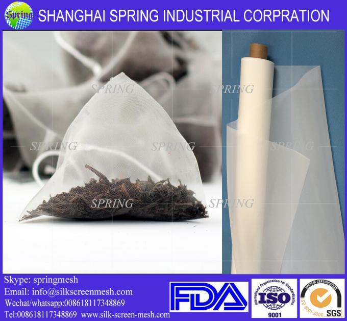 90 micron nylon or polyester tea bag filter mesh disc/filter bags 0