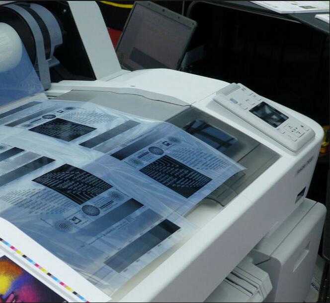 Waterproof plate making inkjet PET Film/Inkjet Film 3