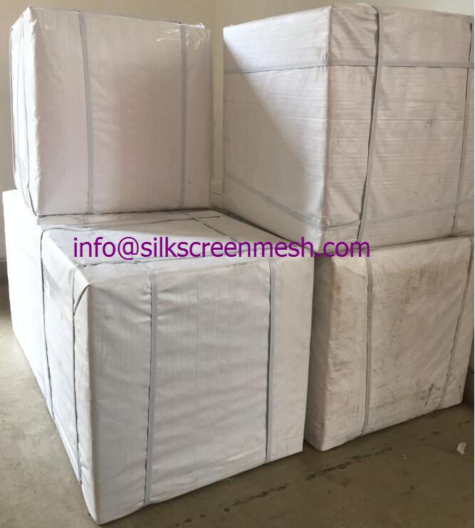 latest company news about T shirt screen printing mesh  destined for Europe are ready  0